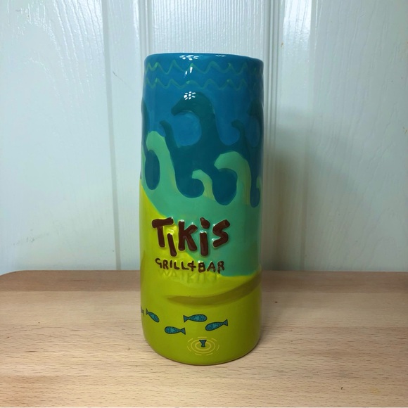 Tikis Grill & Bar Waikiki Hawaii Tiki Mug Surfer Girl Bikini 874 of 1008 Tiare - Picture 6 of 10